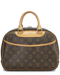 Louis Vuitton Louis Vuitton Brown Monogram Coated Canvas Trouville (Authentic Pre-Loved)