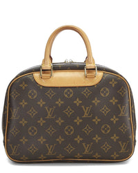 Louis Vuitton Louis Vuitton Brown Monogram Coated Canvas Trouville (Authentic Pre-Loved)