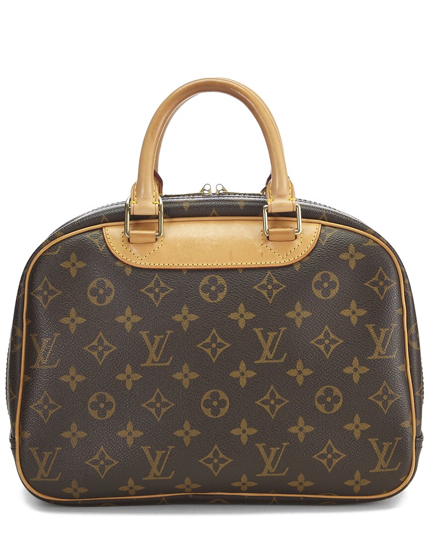 Louis Vuitton Louis Vuitton Brown Monogram Coated Canvas Trouville (Authentic Pre-Loved)