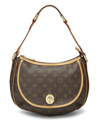 Louis Vuitton Louis Vuitton Brown Monogram Coated Canvas Tulum Pm (Authentic Pre-Loved)