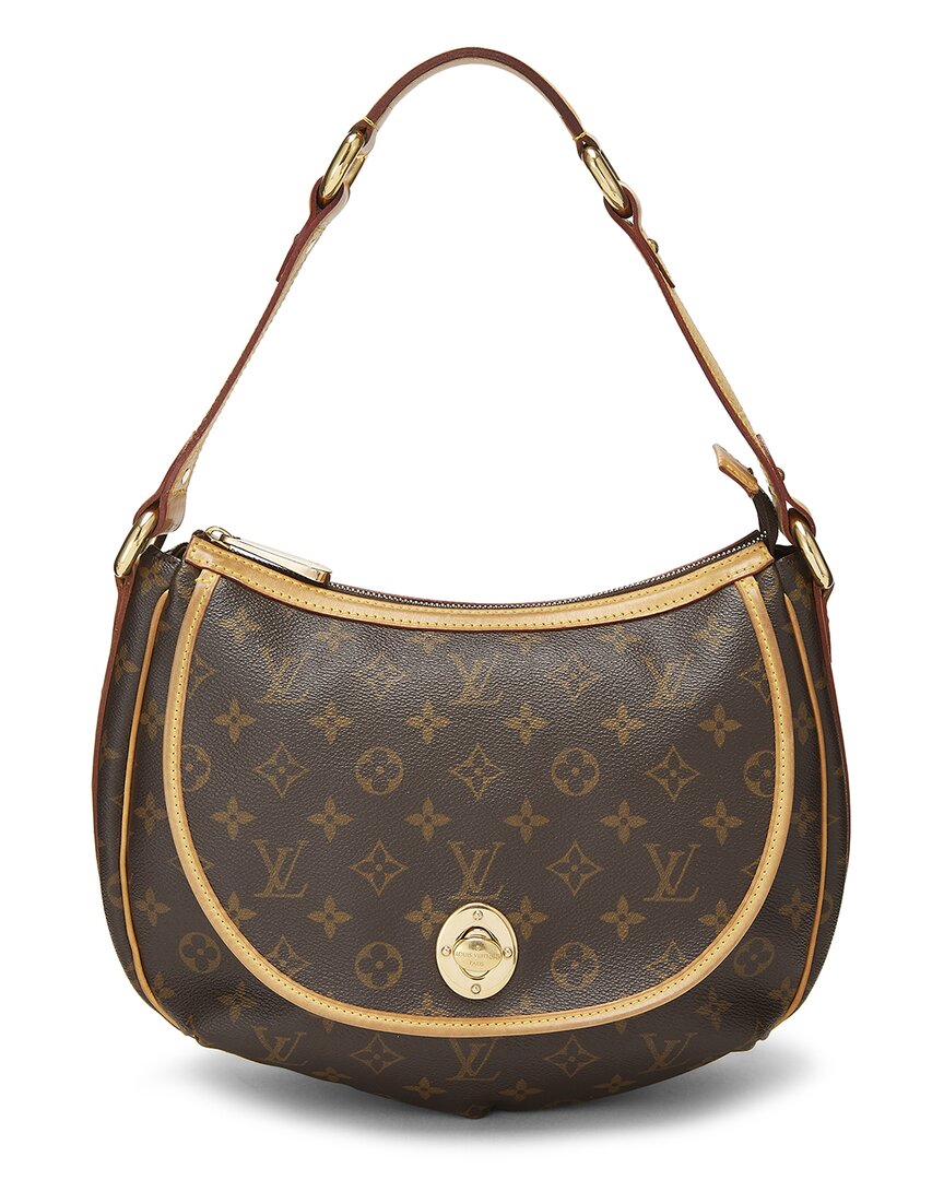 Louis Vuitton Louis Vuitton Brown Monogram Coated Canvas Tulum Pm (Authentic Pre-Loved)