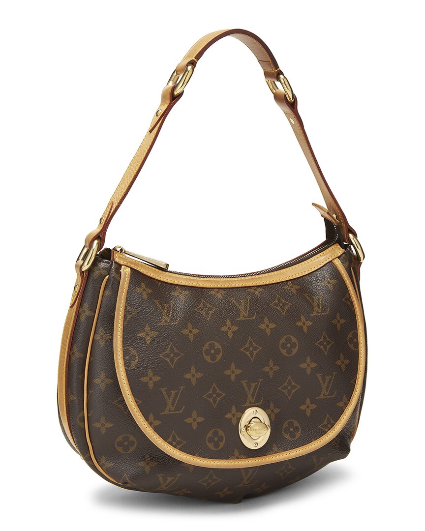 Louis Vuitton Louis Vuitton Brown Monogram Coated Canvas Tulum Pm (Authentic Pre-Loved)