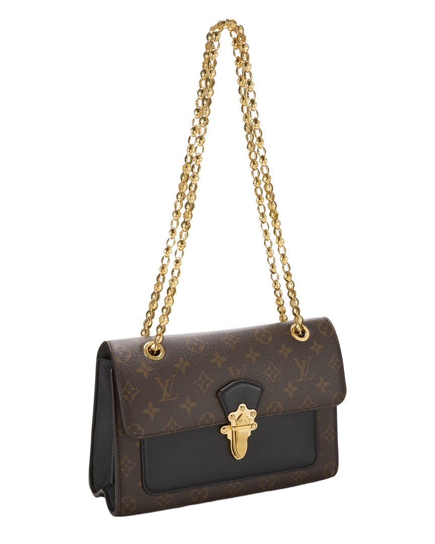 Louis Vuitton Louis Vuitton Black Monogram Coated Canvas Victoire (Authentic Pre-Loved)