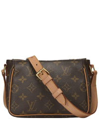 Louis Vuitton Louis Vuitton Brown Monogram Coated Canvas Vivacite Pm (Authentic Pre-Loved)