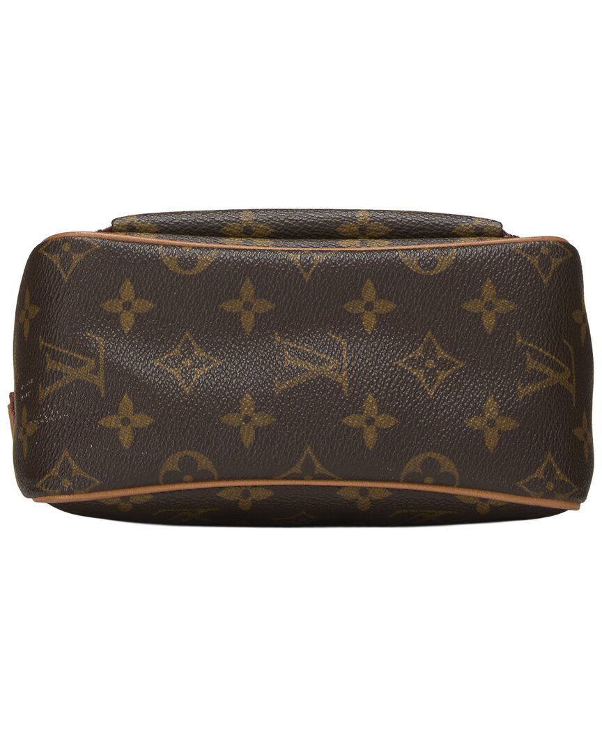 Louis Vuitton Louis Vuitton Brown Monogram Coated Canvas Vivacite Pm (Authentic Pre-Loved)