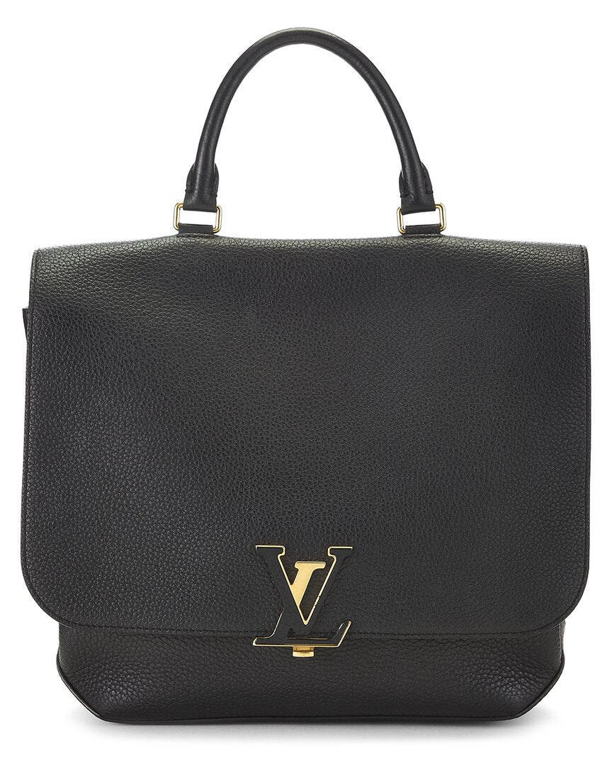Louis Vuitton Louis Vuitton Black Taurillon Leather Volta (Authentic Pre-Loved)