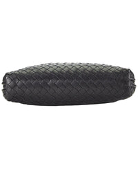 Bottega Veneta Bottega Veneta Black Intrecciato Leather Nodini Crossbody (Authentic Pre-