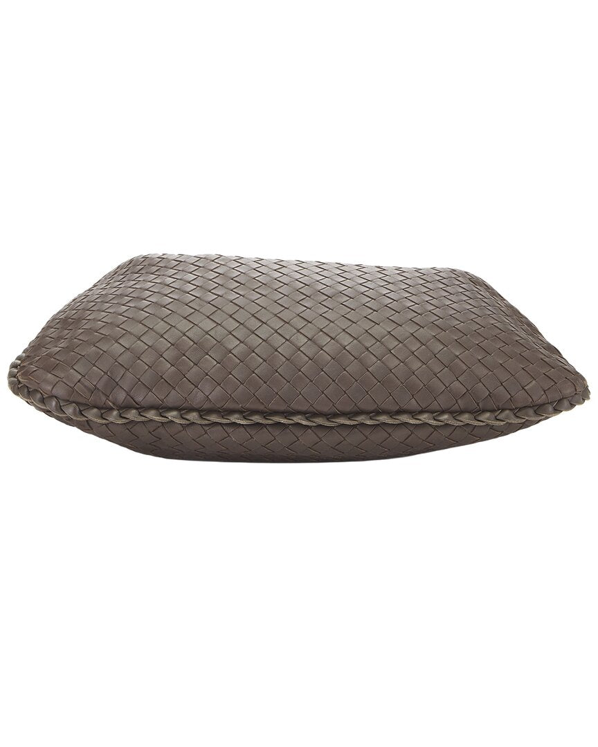 Bottega Veneta Bottega Veneta Brown Intrecciato Leather Veneta Hobo Medium (Authentic Pre-