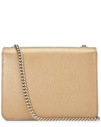 Gucci Gucci Beige Leather Interlocking Crossbody Small (Authentic Pre-Loved)