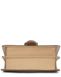 Gucci Gucci Beige Leather Interlocking Crossbody Small (Authentic Pre-Loved)