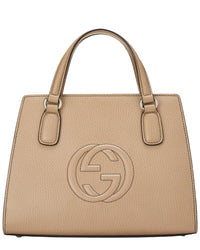 Gucci Gucci Beige Leather Soho Handbag (Authentic Pre-Loved)