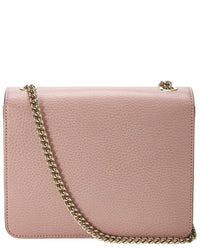 Gucci Gucci Pink Leather Interlocking Crossbody (Authentic Pre-Loved)