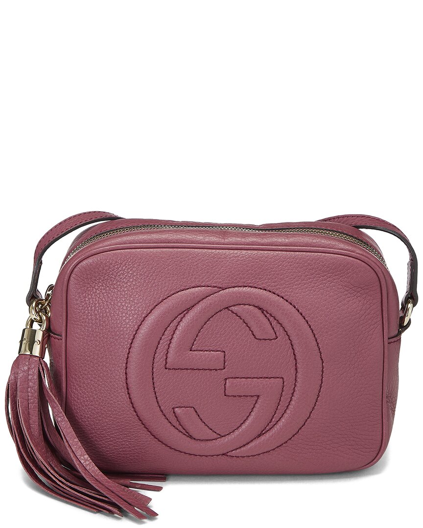 Gucci Gucci Purple Leather Soho Disco (Authentic Pre-Loved)