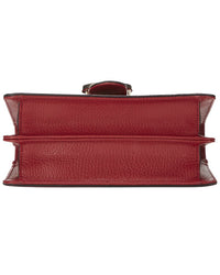 Gucci Gucci Red Leather Interlocking Crossbody Small (Authentic Pre-Loved)