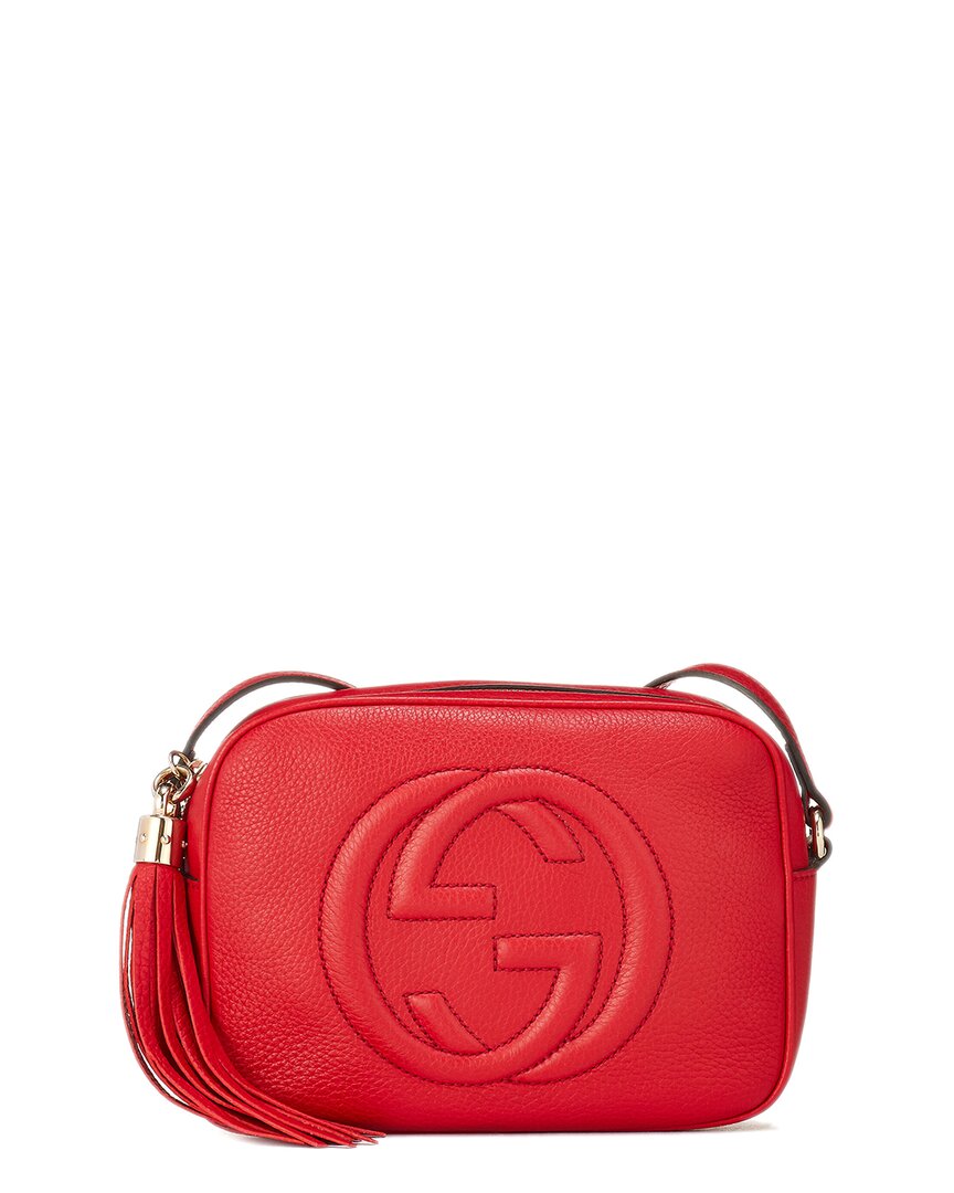 Gucci Gucci Red Leather Soho Disco (Authentic Pre-Loved)