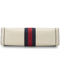 Gucci Gucci White Leather Ophidia Shoulder Small (Authentic Pre-Loved)