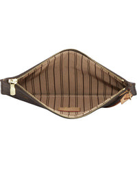 Louis Vuitton Louis Vuitton Brown Monogram Coated Canvas Neverfull Pouch Nm Mm (Authentic