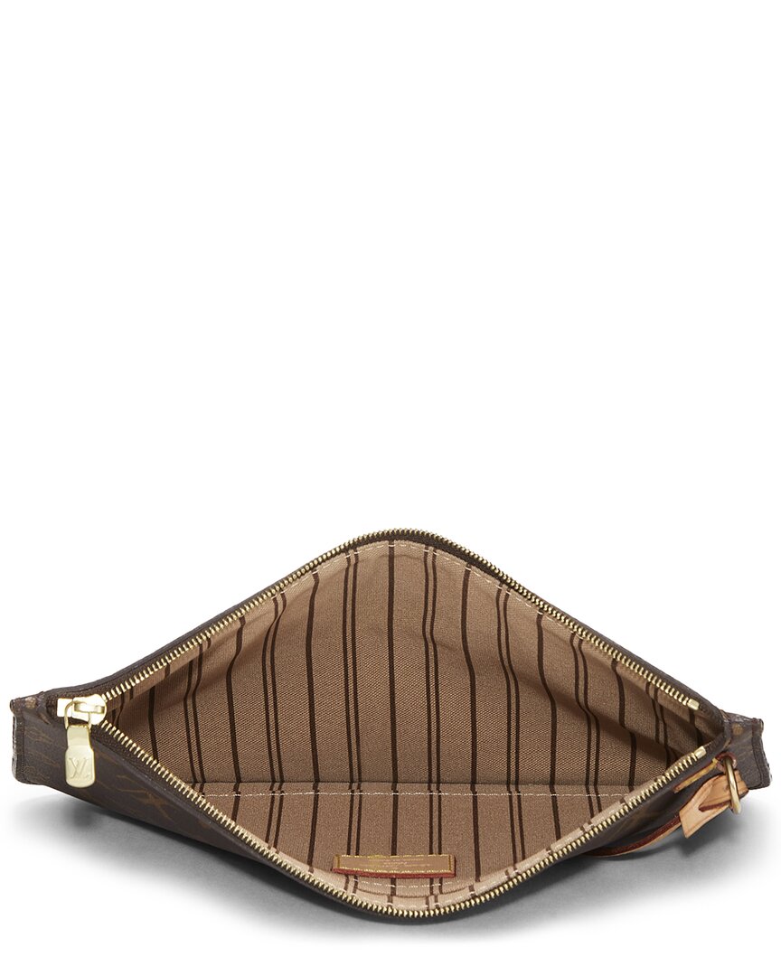 Louis Vuitton Louis Vuitton Brown Monogram Coated Canvas Neverfull Pouch Nm Mm (Authentic