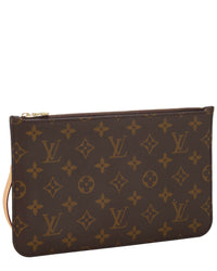 Louis Vuitton Louis Vuitton Brown Monogram Coated Canvas Neverfull Pouch Mm (Authentic Pre-