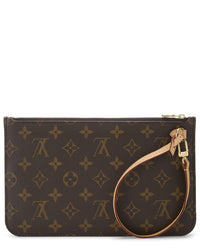 Louis Vuitton Louis Vuitton Brown Monogram Coated Canvas Neverfull Pouch Mm (Authentic Pre-