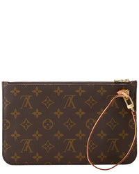Louis Vuitton Louis Vuitton Brown Monogram Coated Canvas Neverfull Pouch Mm (Authentic Pre-