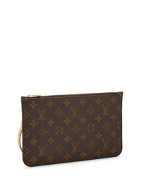 Louis Vuitton Louis Vuitton Brown Monogram Coated Canvas Neverfull Pouch Mm (Authentic Pre-
