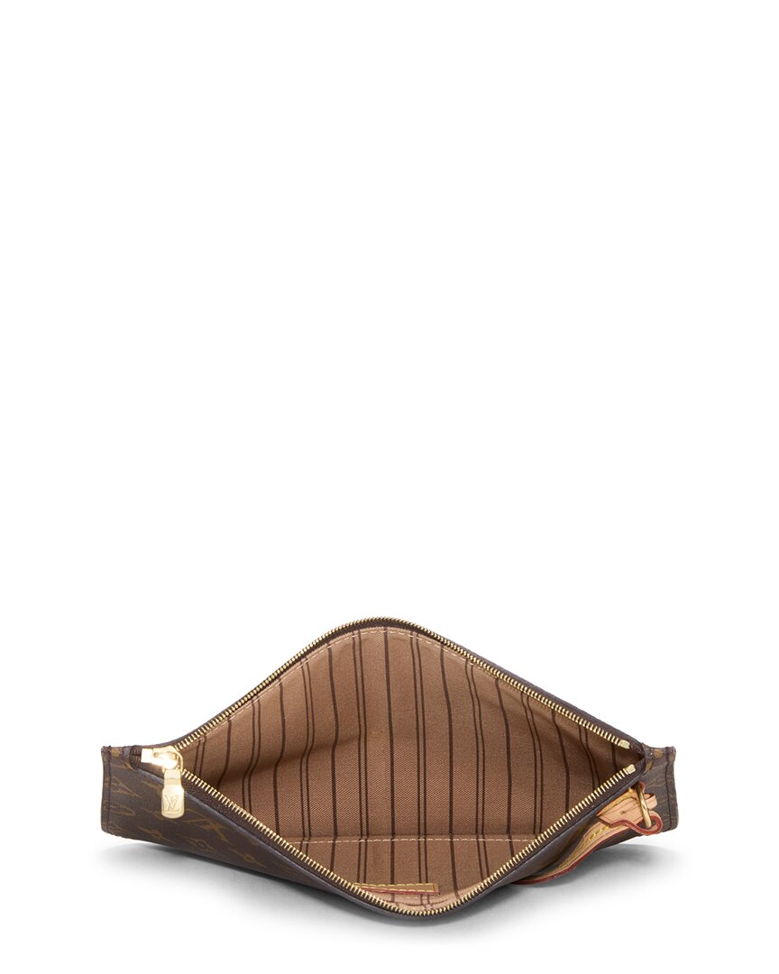 Louis Vuitton Louis Vuitton Brown Monogram Coated Canvas Neverfull Pouch Mm (Authentic Pre-