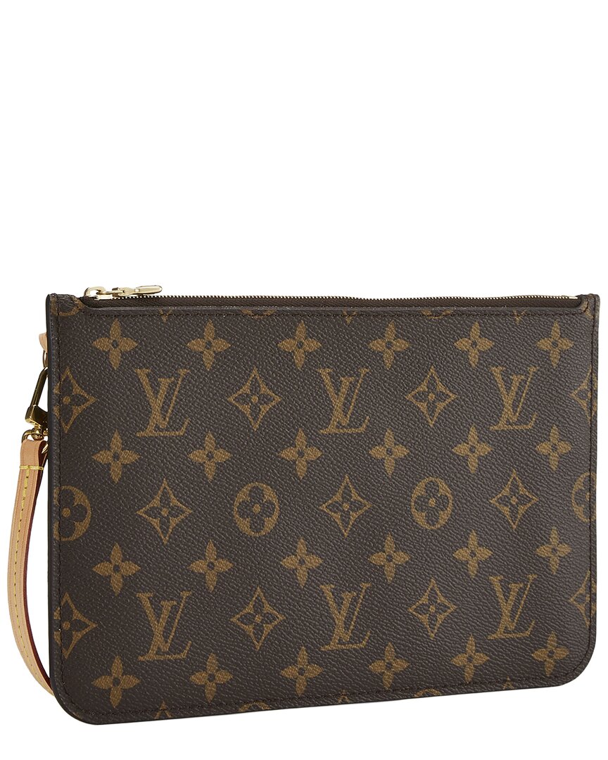 Louis Vuitton Louis Vuitton Brown Monogram Coated Canvas Neverfull Pouch Mm (Authentic Pre-