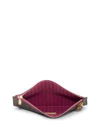 Louis Vuitton Louis Vuitton Pink Monogram Coated Canvas Neverfull Pouch Mm (Authentic Pre-