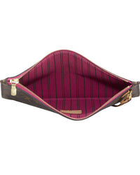 Louis Vuitton Louis Vuitton Pink Monogram Coated Canvas Neverfull Pouch Mm (Authentic Pre-