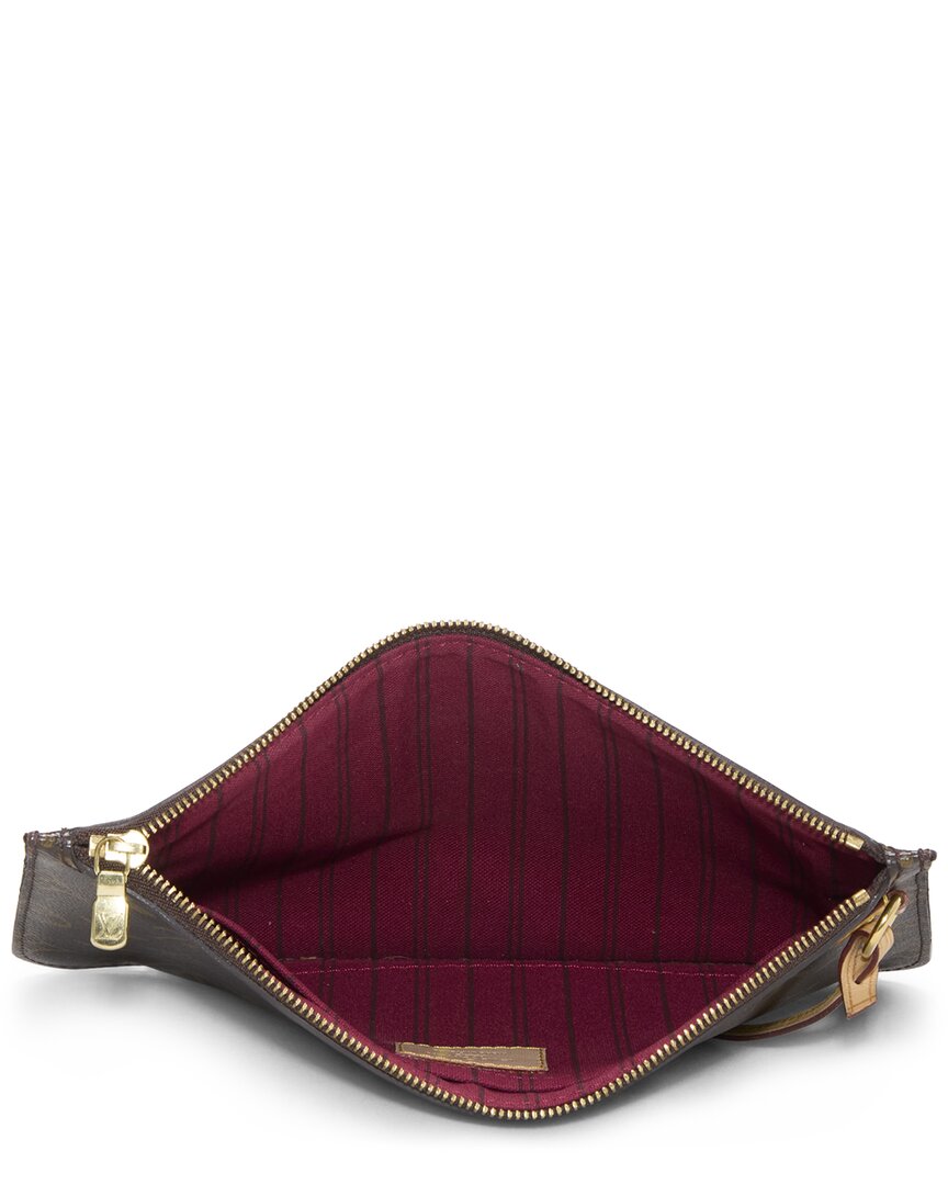 Louis Vuitton Louis Vuitton Pink Monogram Coated Canvas Neverfull Pouch Mm (Authentic Pre-