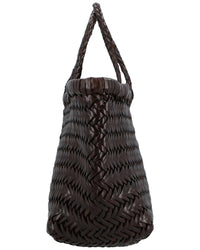 Dragon Diffusion Small Triple Jump Leather Tote
