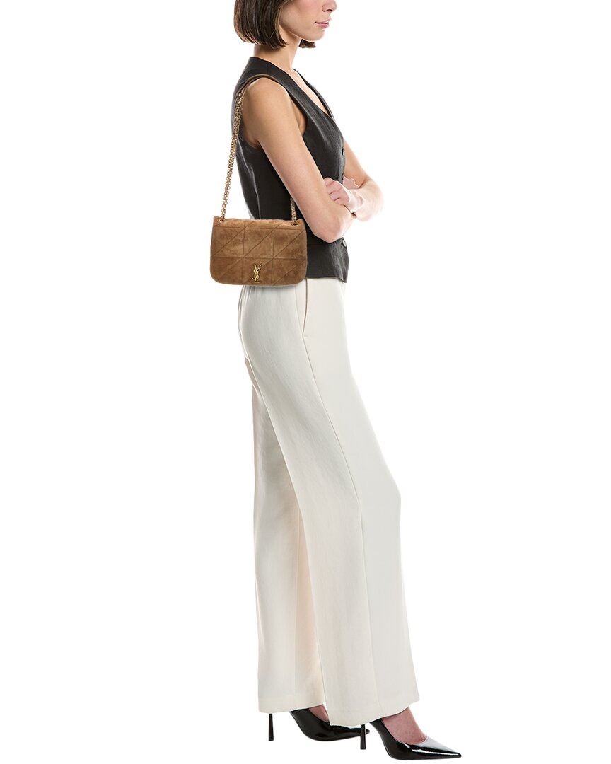 Saint Laurent Saint Laurent Jamie Suede Shoulder Bag