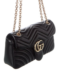 Gucci Gg Marmont Leather Shoulder Bag
