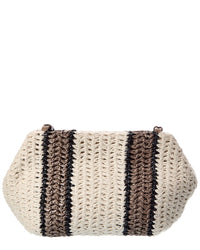 Brunello Cucinelli Brunello Cucinelli Leather-Trim Shoulder Bag