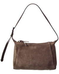 Brunello Cucinelli Brunello Cucinelli Suede Shoulder Bag