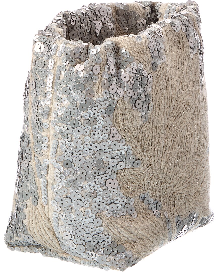 Brunello Cucinelli Linen Bucket Bag