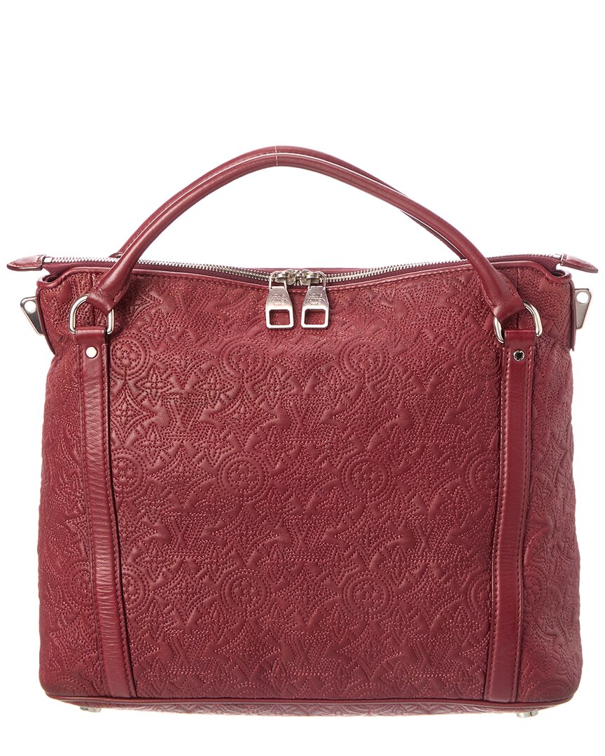 Louis Vuitton Pre-Owned Louis Vuitton Red Leather Antheria Ixia (Authentic Pre-Loved)