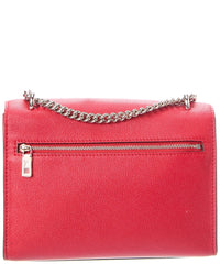 Louis Vuitton Pre-Owned Louis Vuitton Red Leather My Lockme Chain Bag Bb (Authentic Pre-Loved)