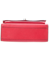 Louis Vuitton Pre-Owned Louis Vuitton Red Leather My Lockme Chain Bag Bb (Authentic Pre-Loved)