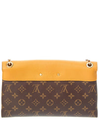 Louis Vuitton Pre-Owned Louis Vuitton Yellow Monogram Canvas Pallas Chain Bag (Authentic Pre-Loved)