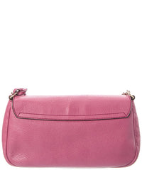 Gucci Pre-Owned Gucci Purple Leather Soho Chain Flap Crossbody (Authentic Pre-Loved)