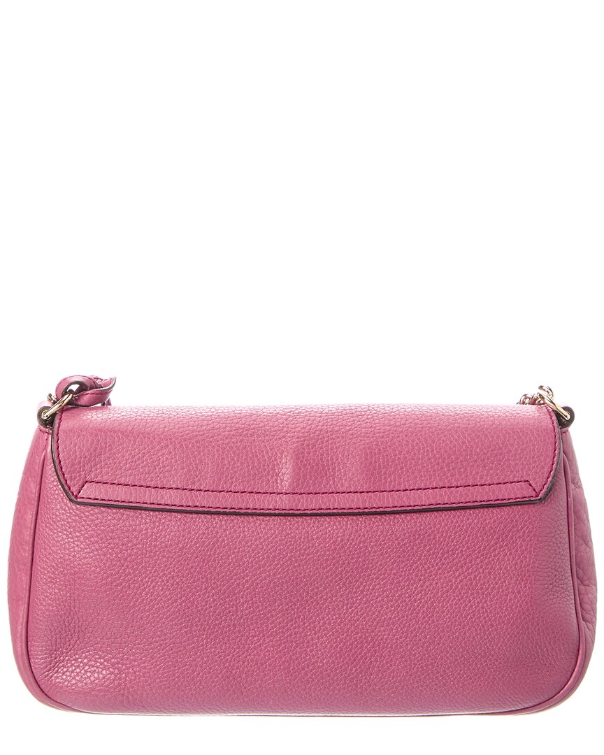 Gucci Pre-Owned Gucci Purple Leather Soho Chain Flap Crossbody (Authentic Pre-Loved)