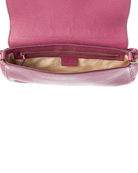 Gucci Pre-Owned Gucci Purple Leather Soho Chain Flap Crossbody (Authentic Pre-Loved)
