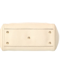 Gucci Pre-Owned Gucci White Leather Soho Top Handle Bag (Authentic Pre-Loved)