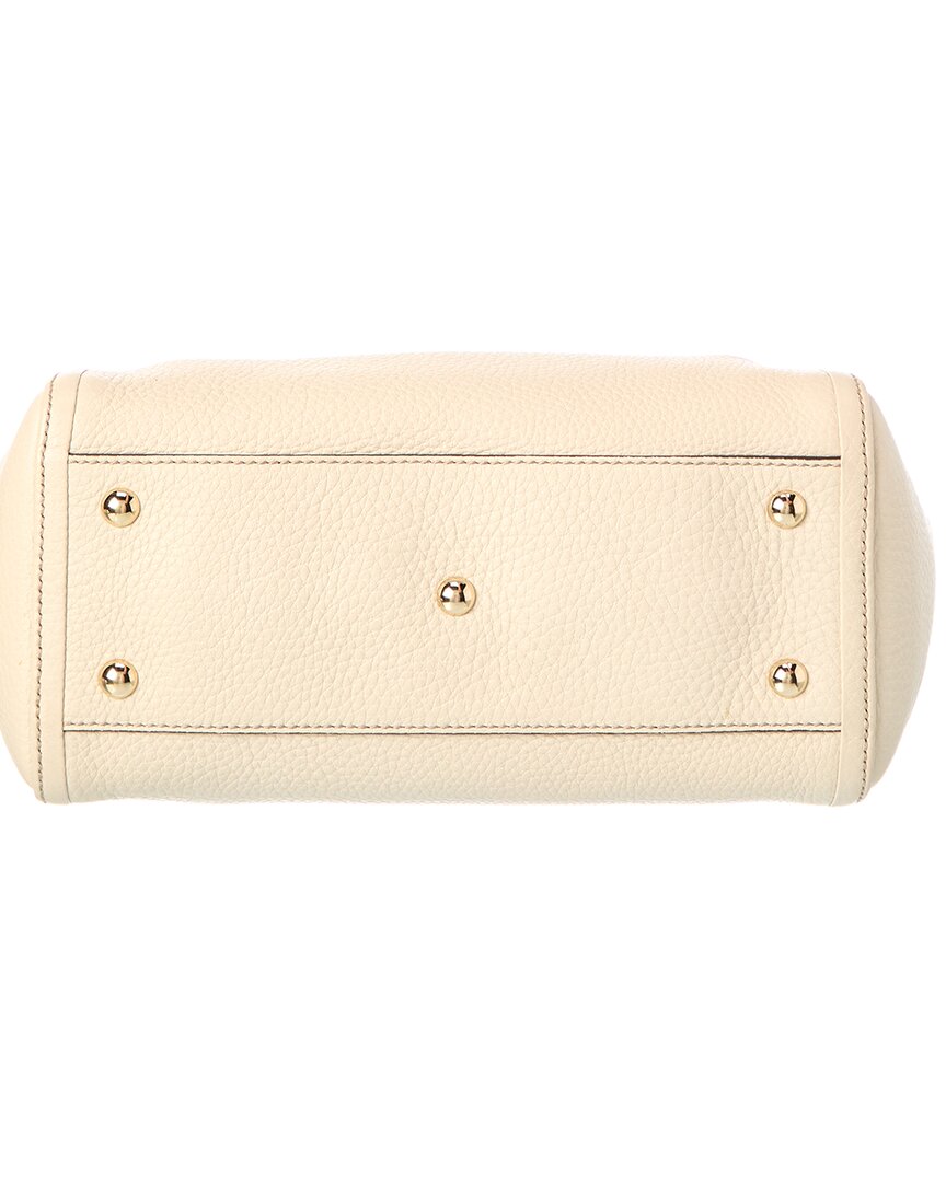 Gucci Pre-Owned Gucci White Leather Soho Top Handle Bag (Authentic Pre-Loved)