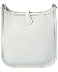 Hermès Pre-Owned Hermès Blue Clemence Leather Evelyne Amazone Tpm (Authentic Pre-Loved)