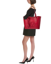 Valentino By Mario Valentino Soho Rock Leather Tote