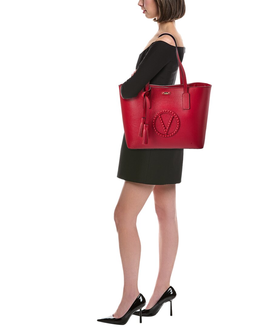 Valentino By Mario Valentino Soho Rock Leather Tote