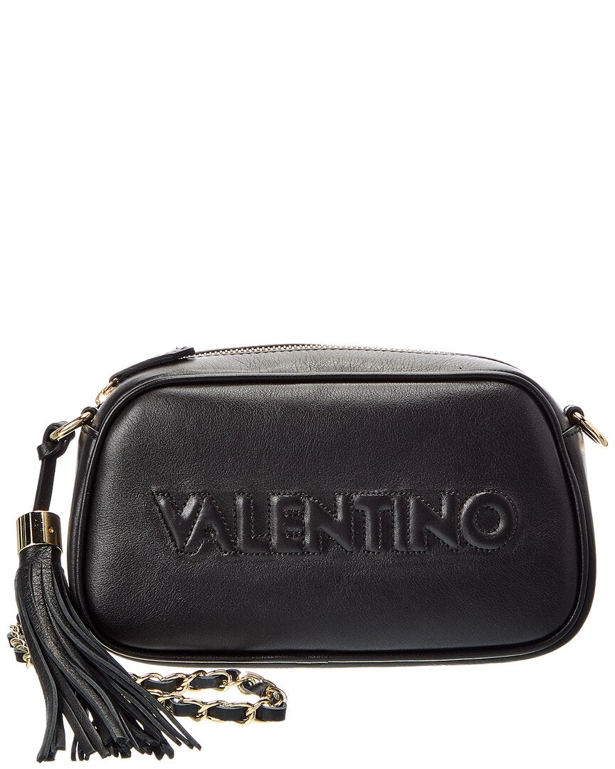 Valentino By Mario Valentino Bella Embossed Leather Shoulder Bag